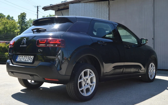 Citroen C4 Cactus cena 49700 przebieg: 83600, rok produkcji 2018 z Biskupiec małe 67